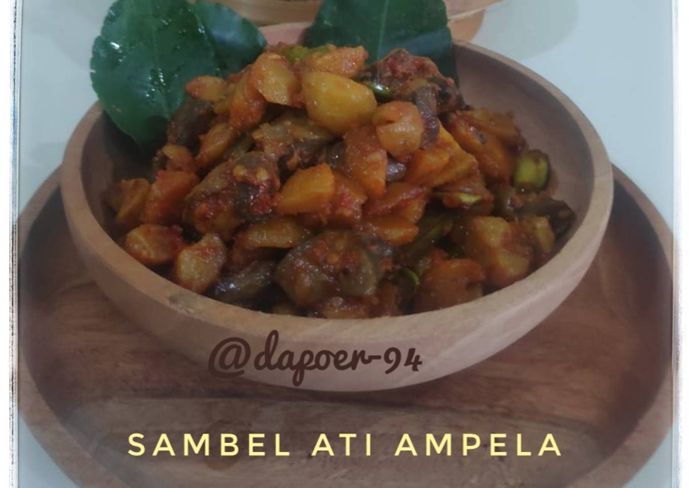 157. SAMBAL ati ampela KENTANG