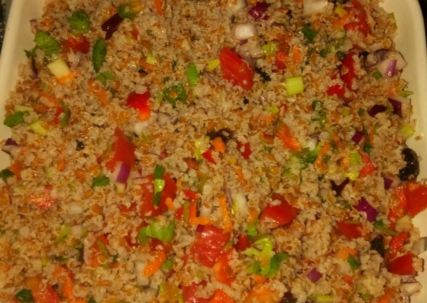 Ensalada de trigo