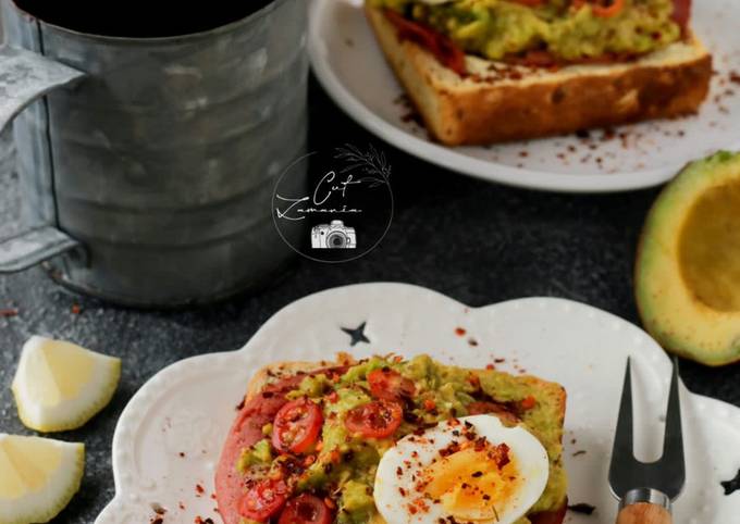 Bagaimana Membuat Avocado lemon toast, Sempurna