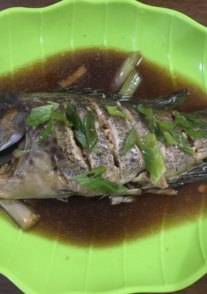 Foto resep Tim Ikan Kerapu (lauk toddler)