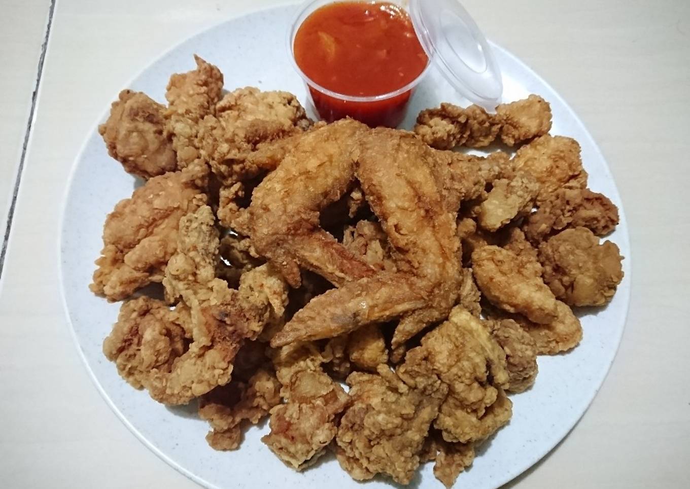 Resep Ayam krispi bancakan dengan saus tomat bombay dan bawang putih
Anti Gagal