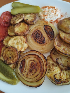 Una foto de Parrillada de verduras