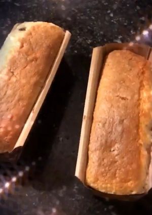 Una foto de Budín de vainilla y frutos secos