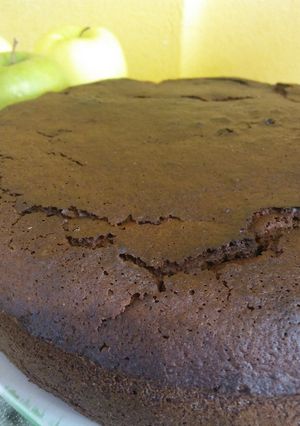 Una foto de Bizcocho bio de choco y plátano