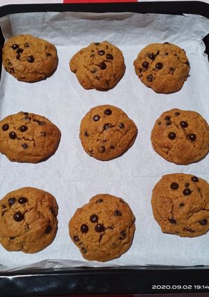 Foto resep Chewy Cookies Crispy Diluar, Empuk didalam Enak Anti Gagal