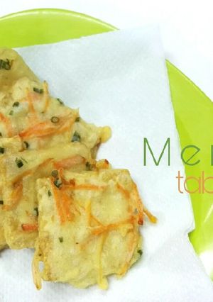 Foto resep Mendoan tabur sayur