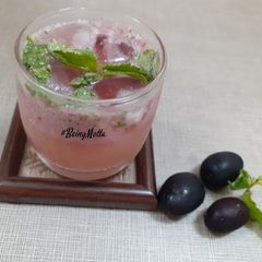 Jamun Mint Cooler A picture of Jamun Mint Cooler.