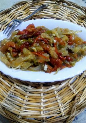 A picture of Esgarraet or Bacalao Espencat.