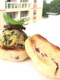 Spinach With Chickpea Sandwich