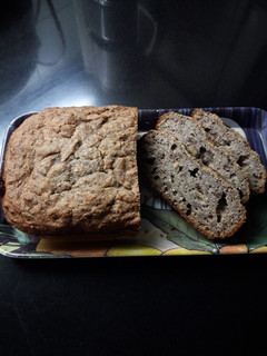 Una foto de Budín integral de banana y coco sin azúcar agregada