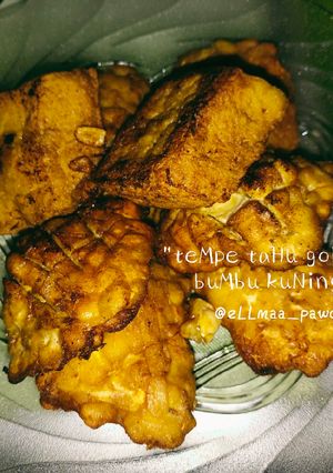 Foto resep TeMpe taHu goReng buMbu kuNing