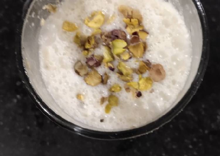 Easiest Way to Make Quick Thandai