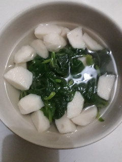 Foto resep Sayur bening bayam dan baso ikan