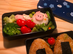 日式便當 的食譜成品照片