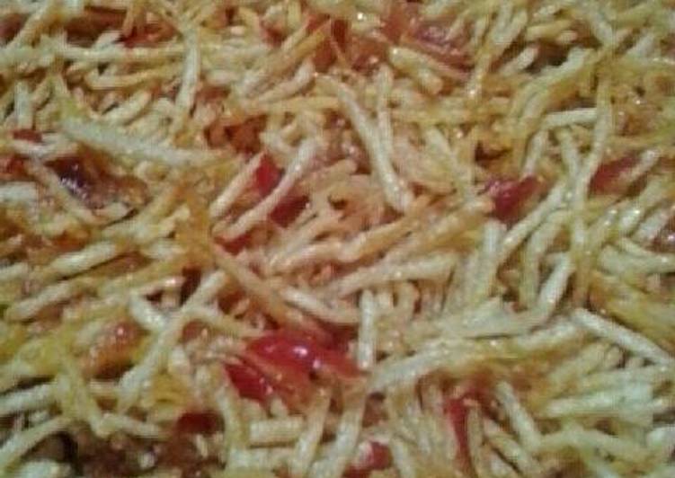 Resep Kentang mustopa pedes mantapp yang enak dan Mudah Dibuat