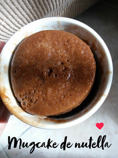 Una foto de Mug cake de nutella/nocilla