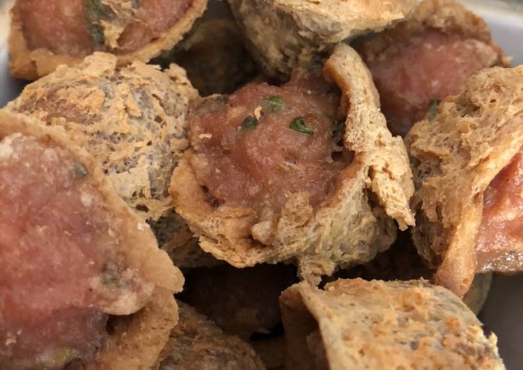 Resep TAHU WALIK pake adonan bakso, Bisa Manjain Lidah