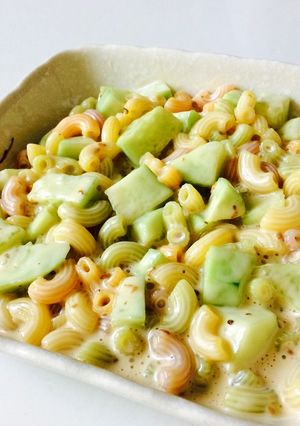 Hình của món Salad nui dưa leo.
