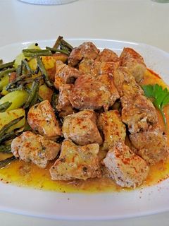 Una foto de Lomo de cerdo a la gallega