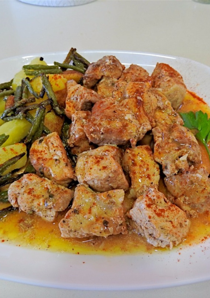 Una foto de Lomo de cerdo a la gallega