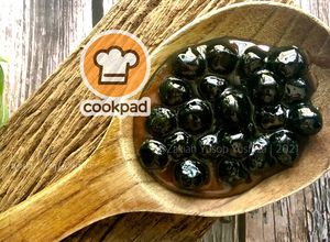 Gambar Black Tapioca Pearl (Boba)