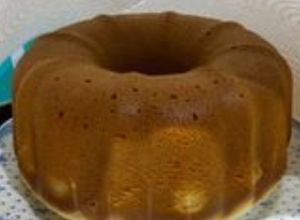 Una foto de Budín de Vainilla con Chips de Chocolate en Savarín