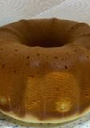 Una foto de Budín de Vainilla con Chips de Chocolate en Savarín