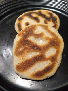 Una foto de Arepas