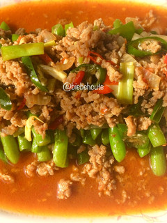 Foto resep Cah Baby Buncis Daging Cincang