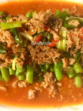 Cara Gampang Membuat Resep  Cah Baby Buncis Daging Cincang yang Bisa Manjain Lidah, Lezat Sekali