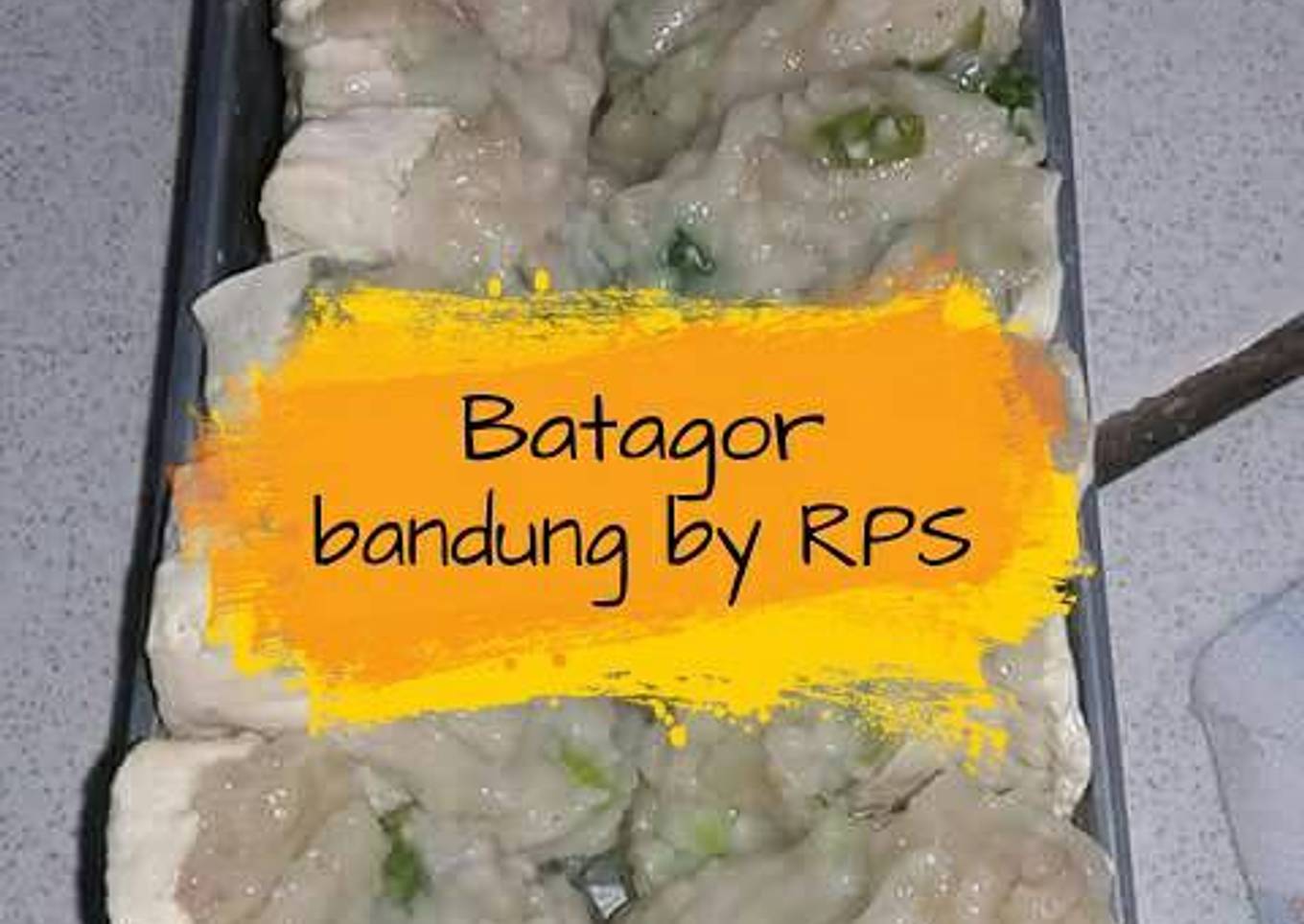 Batagor ayam ala rumah puding shakila