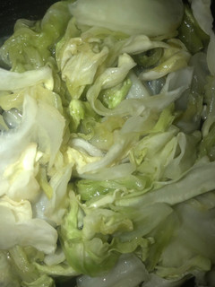 A picture of Sweet sautéed cabbage 🥬.