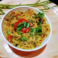 Spinach Atta Maggi A picture of Spinach Atta Maggi.