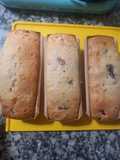 Budín de Cerezas y Ciruelas