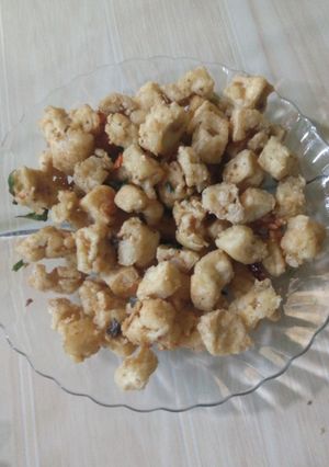 Foto resep Tahu kriuk pedas