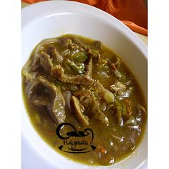 Beef steak soup A picture of Beef steak soup.