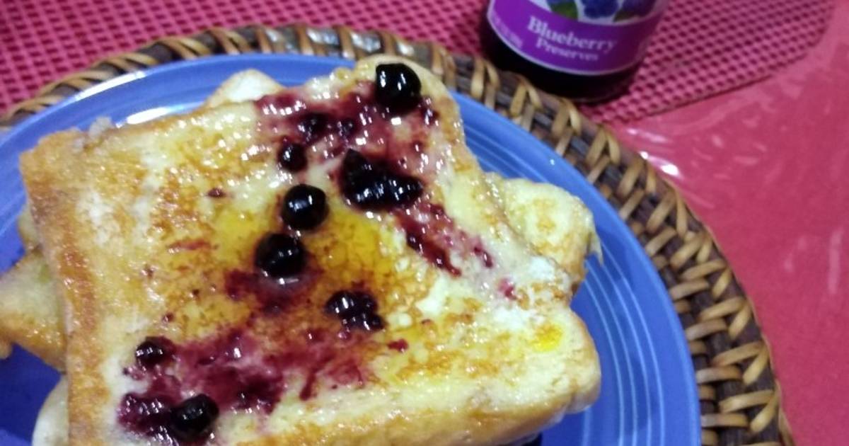 Blueberry French Toast Recipe by lester Cookpad