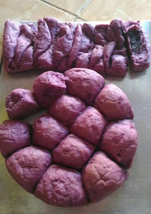 Foto resep Roti Ubi Ungu