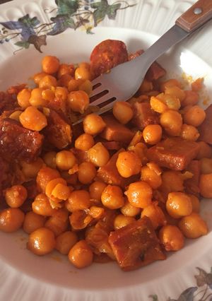 Una foto de Potaje de garbanzos