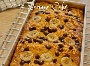 Foto resep [Eps. 41] Cinnamon Banana Cake/ Kue Pisang dengan Kayu Manis 🍌🍰