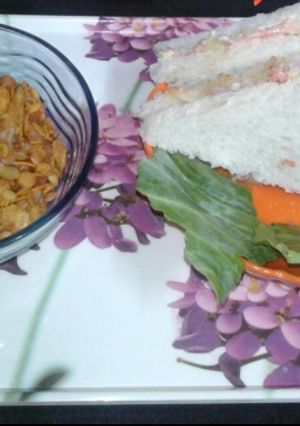 वेज चीज़ सेडविच (veg cheese sandwich recipe in Hindi) रेसिपी मुख्य फोटो
