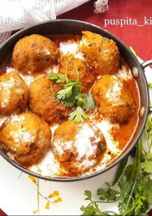 A picture of Raw banana kofta.