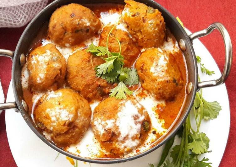 Recipe of Super Quick Homemade Raw banana kofta