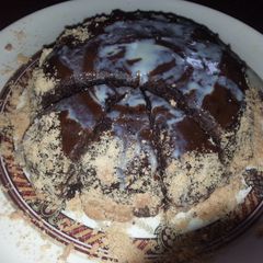 A picture of Chocolaty Christmas Cake.