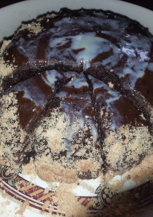 A picture of Chocolaty Christmas Cake.
