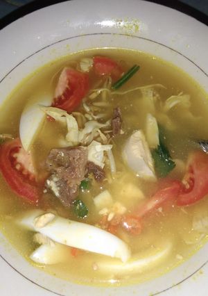 Foto resep Soto daging