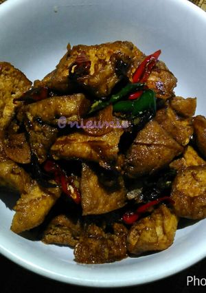 Foto resep Orek tahu teriyaki