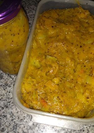 Una foto de Mermelada de mango/kiwi, stevia y chía