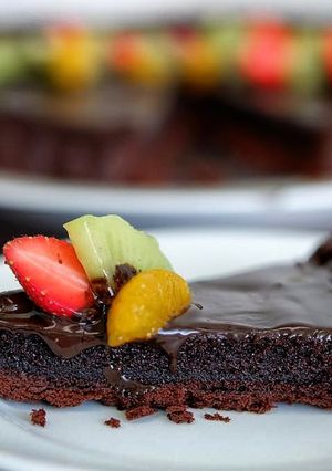 Foto resep Triple Choco Mud Tart