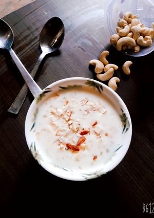 व्रत वाली साबूदाना खीर (Vrat wali sabudana kheer recipe in hindi) रेसिपी मुख्य फोटो